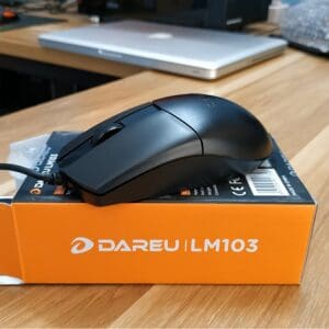 Chuột chơi game Dareu LM103 Black (USB/ĐEN) 54067 ket noi cua chuot choi game dareu lm103 black usb rgb den