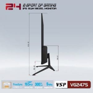 Màn hình VSP Esport Gaming FHD 24inch - VG247S 400vg247s02 1690190587