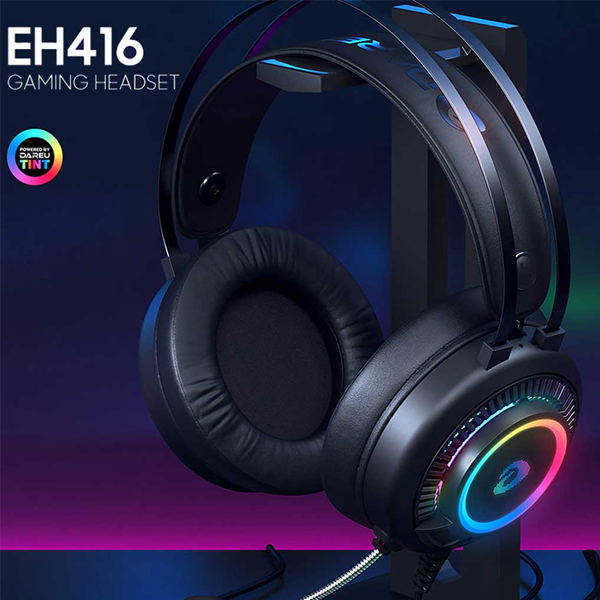 Tai Nghe Dareu EH416 RGB (7.1, USB, LED RGB)