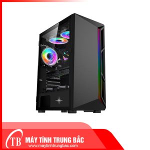 Vỏ case KENOO ESPORT S600 - Black   (Mid Tower / Màu Đen )