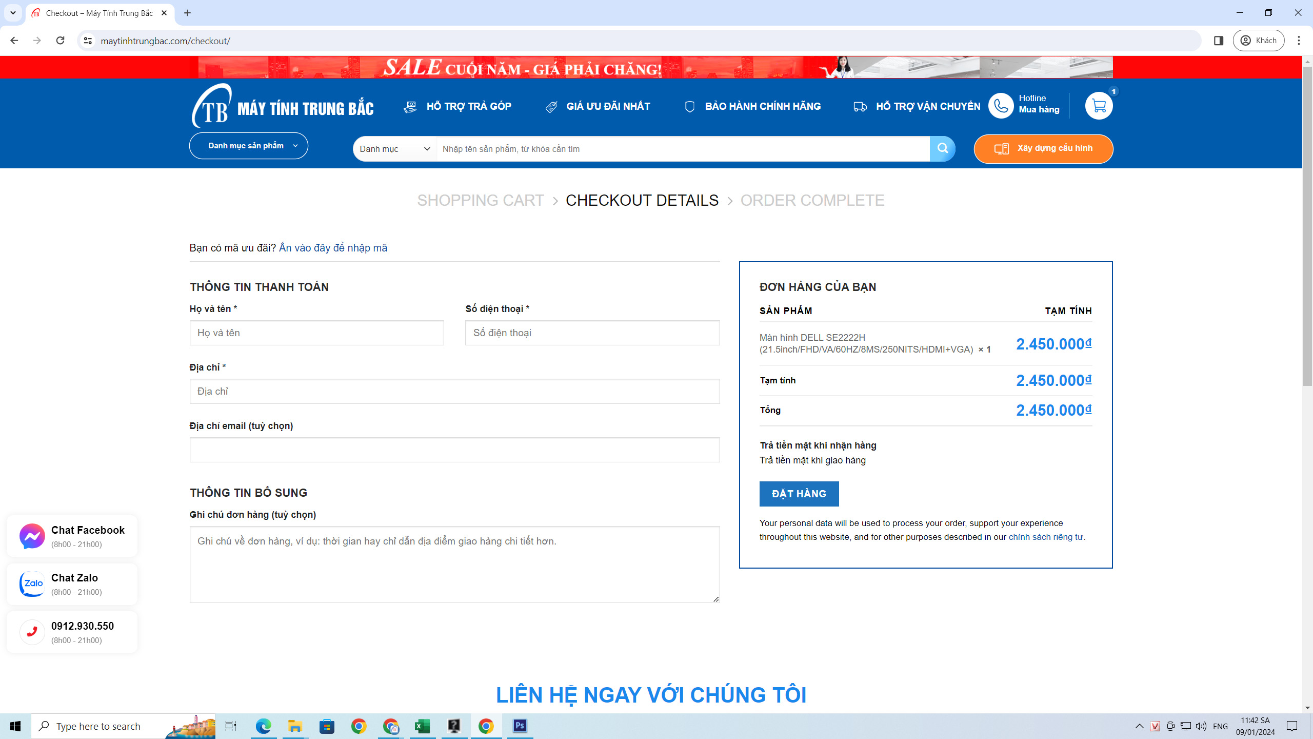 Hướng dẫn mua hàng online anh7