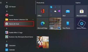 cai bao thuc tren may tinh va laptop