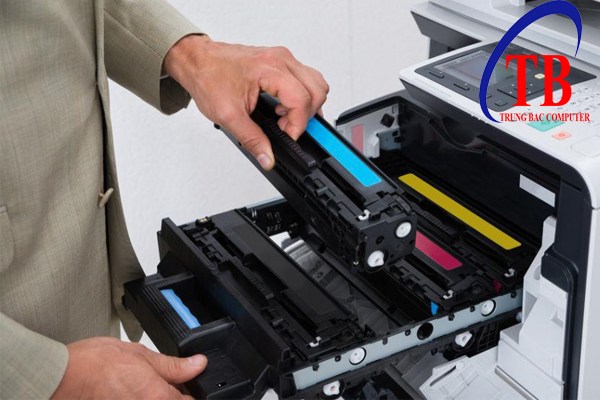 Cách xử lí máy in hết mực