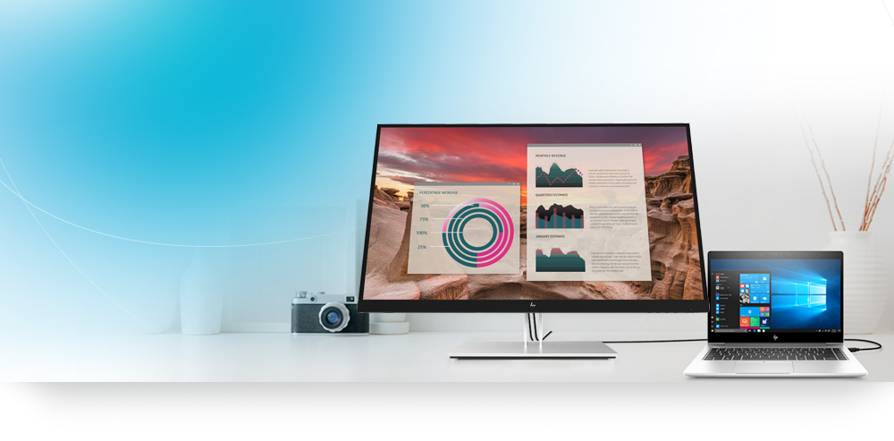 Màn Hình HP E27u G4 27 Inch 2K USB-C Màn Hình HP E27u G4 27 Inch 2K USB-C